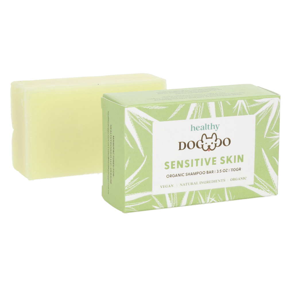 Шампунь-мыло для собак для чувствительной кожи Sensitive Skin HealthyDoggo