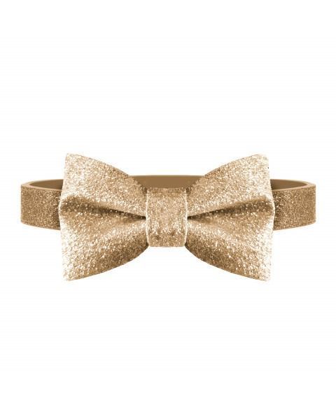 Галстук-бабочка для собак Bow Tie Milk&Pepper, золотой