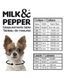 Нашийник для собак Milk&Pepper Heritage в смужку, Розмір 25