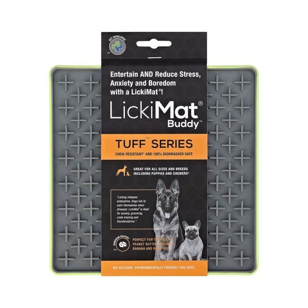 Килимок антистрес для вилизування для собак LickiMat&reg; Buddy&trade; Tuff&trade; Green