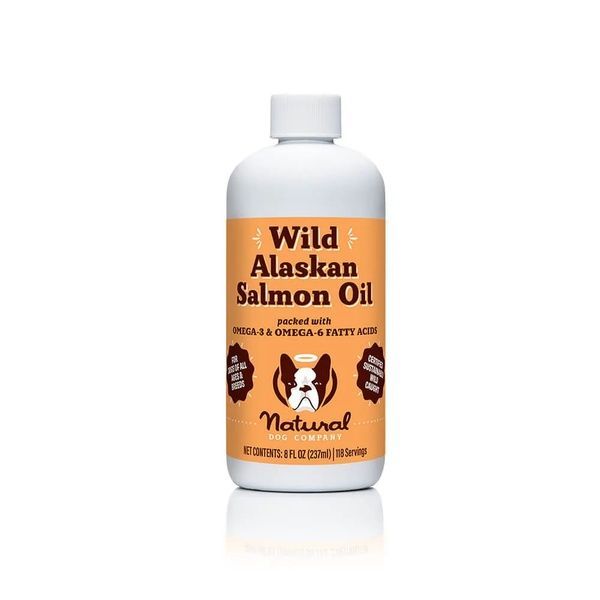Лососева олія Wild Alaskan Salmon Oil Natural Dog Company, 237мл
