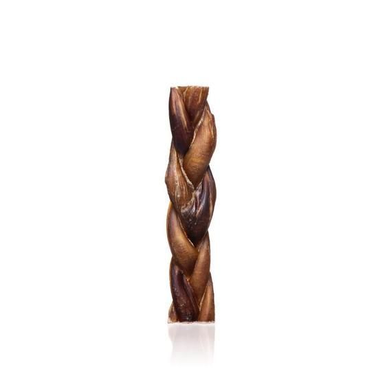 Корень говяжий сушеный косичкой Natural Dog Company 15см