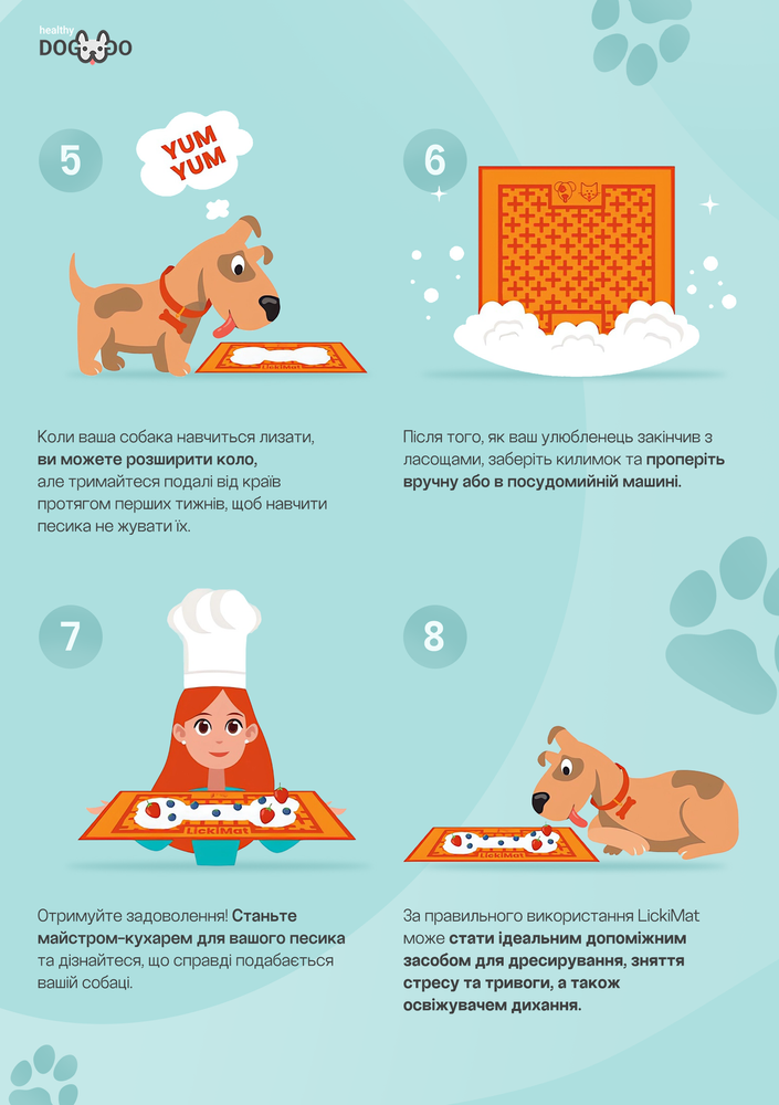 Коврик антистресс для вылизывания для собак LickiMat&reg; Soother&trade; Tuff&trade; Orange