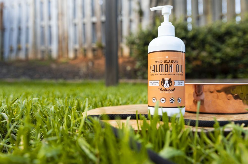 Лососевое масло Wild Alaskan Salmon Oil Natural Dog Company, 480мл