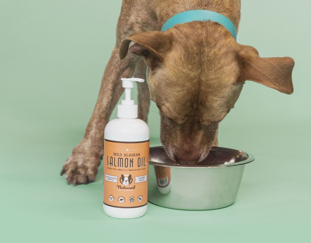 Лососевое масло Wild Alaskan Salmon Oil Natural Dog Company, 480мл
