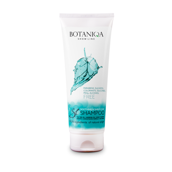 Шампунь заспокійливий для собак з чутливою шкірою  Botaniqa Soothing & Shiny Coat, 250мл