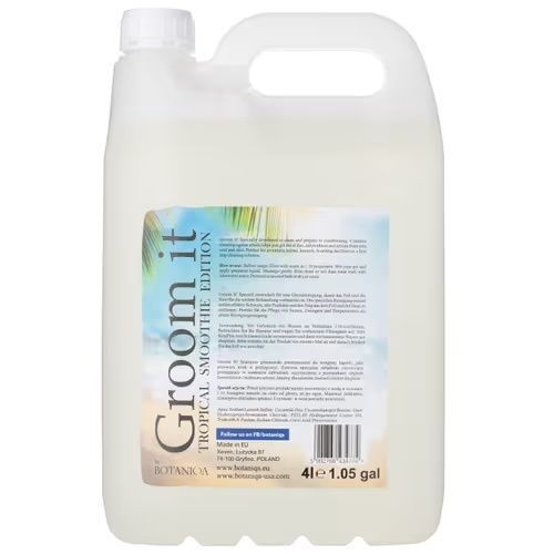 Професійний шампунь для базової очистки Botaniqa Groom It Tropical Smoothie, концентрат 1:10, 4л