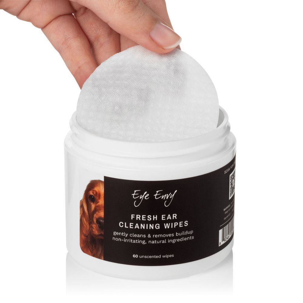 Салфетки для чистки ушей Eye Envy Fresh Ear Cleaning Wipes, упаковка 60 шт