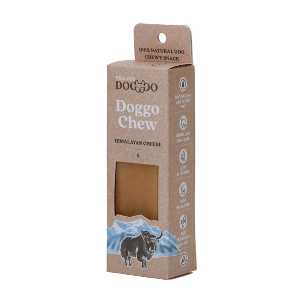 Гімалайський сир чхурпі для собак HealthyDoggo Himalayan Cheese у формі бруска розмір S